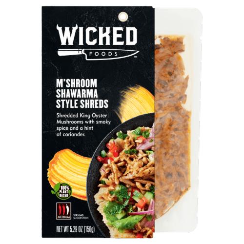 Wicked Foods M'Shroom Shawarma Style Shreds