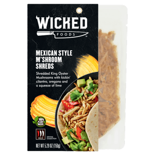 Wicked Foods Mexican Style M'Shroom Shreds