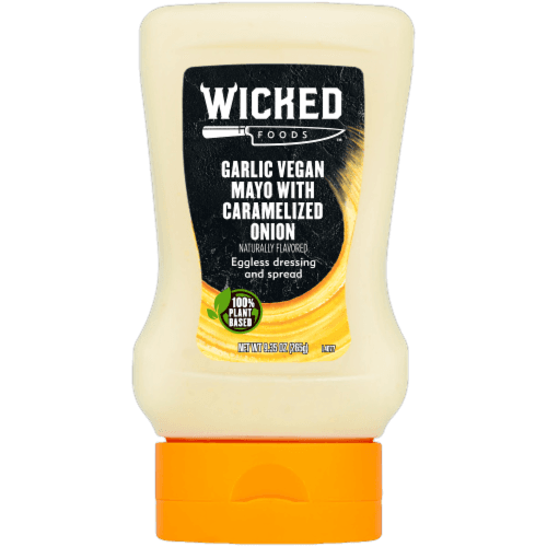 Wicked Foods Garlic Vegan Mayo With Caramelized Onion