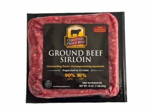 Certified Angus Ground Beef 90% Lean Sirloin
