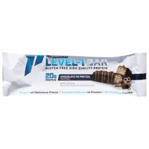 1St Phorm Chocolate Pb Pretzel Level-1 Bar