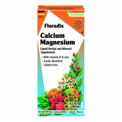 Floradix Calcium Magnesium Liquid Herbal & Mineral Supplement