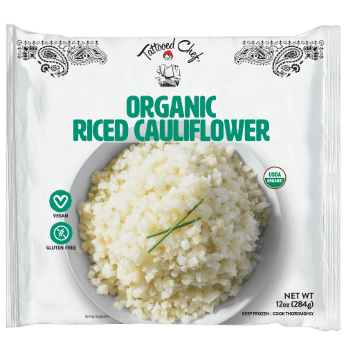Tattooed Chef  Organic Riced Cauliflower