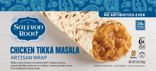 Saffron Road  Tikka Chicken Burrito