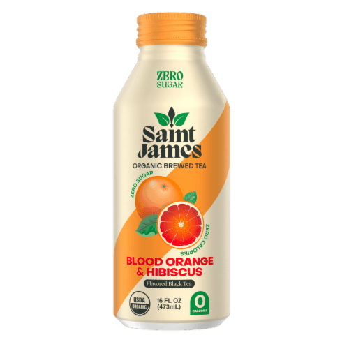 St James Black Tea Blood Orange & Hibiscus