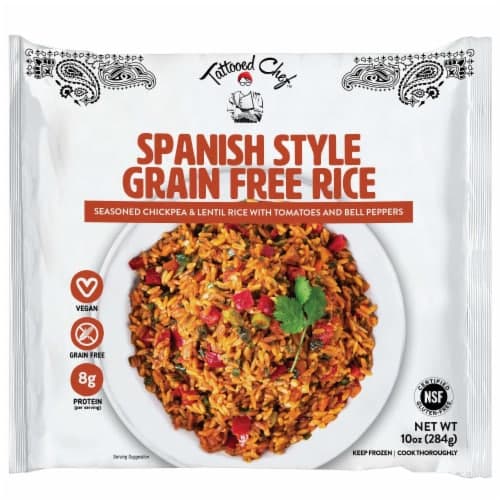 Tattooed Chef  Spanish Style Grain Free Rice