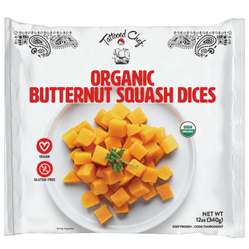 Organic  Butternut Squash Dices