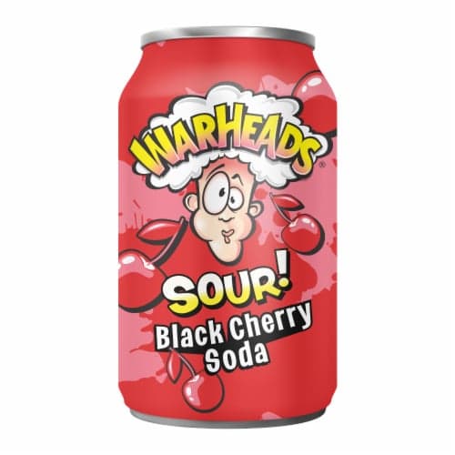 Warheads Sour Black Cherry Soda