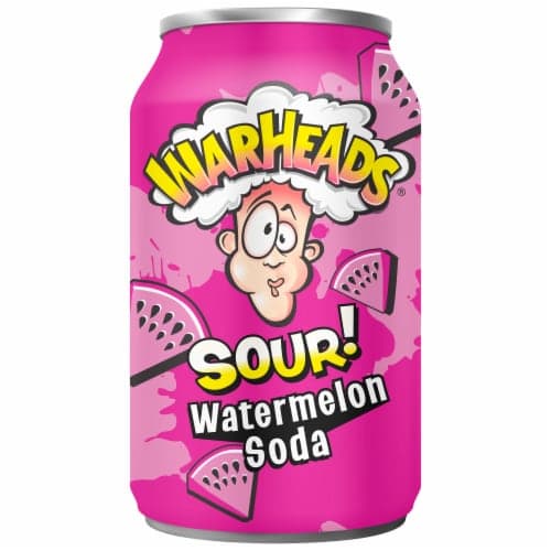 Warheads Sour Watermelon Soda