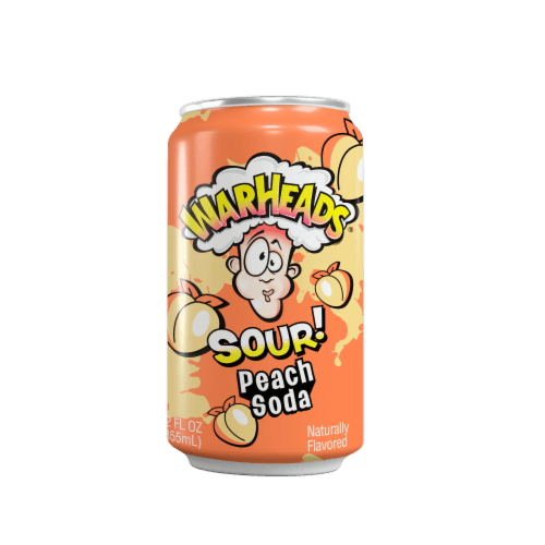 Warheads Sour Peach Soda