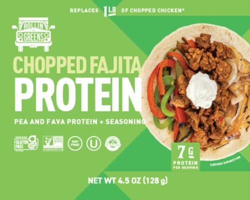 Rollingreens Plant-Based Chic'Ken Chopped Fajita