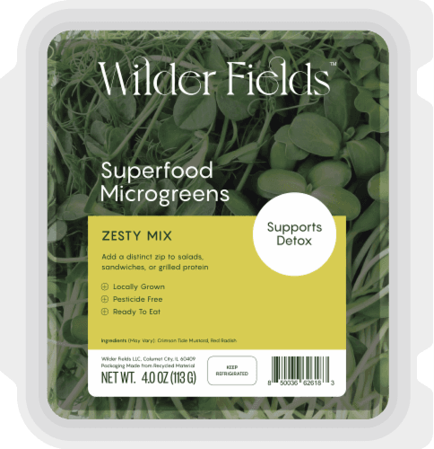 Wilder Fields Zesty Mix Superfood Microgreens