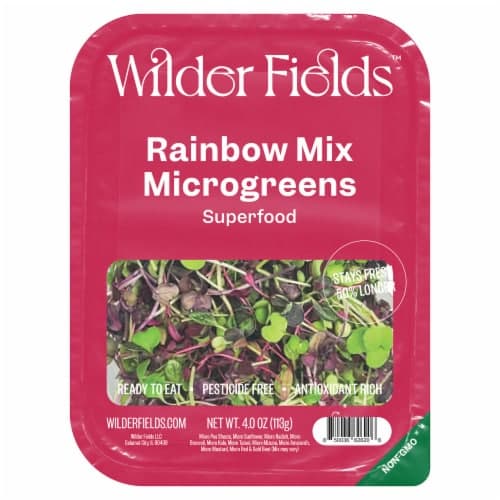 Wilder Fields Rainbow Mix Microgreens