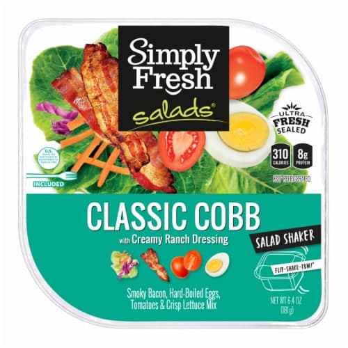 Simply Fresh Salads Classic Cobb Salad Shaker
