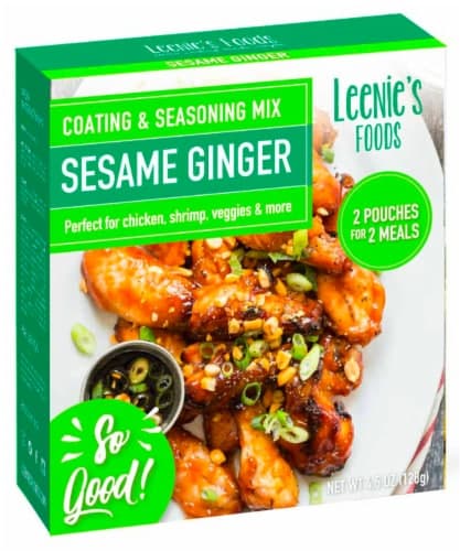 Leenie'S Foods Sesame Ginger Coating & Seasoning Mix