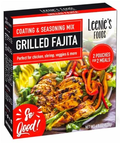 Leenie'S Food Grilled Fajita Coating & Seasoning Mix