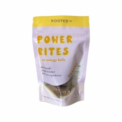 Rooted Cincinnati Banana Power Bites Oat Energy Balls