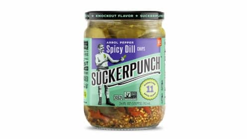 Suckerpunch Arbol Pepper Spicy Dill Chips