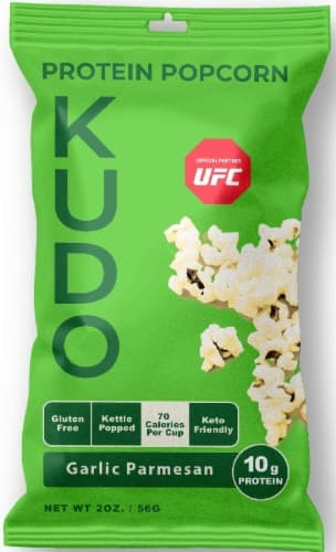 Kudo Garlic Parmesan Protein Popcorn