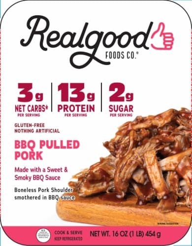 The Real Good Food Company Bbq Pulled Pork