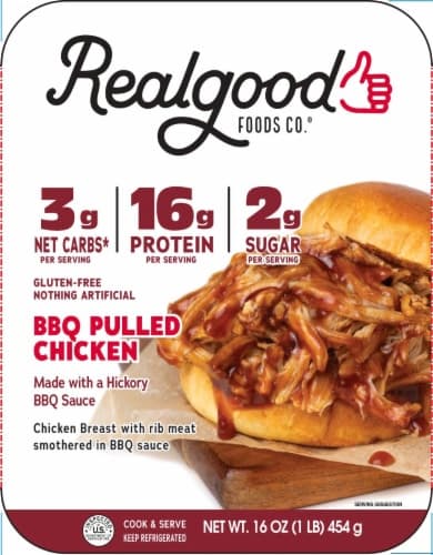 The Real Good Food Company Bbq Pulled Chicken