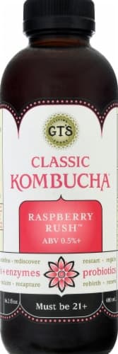 Gt'S Living Foods Synergy Organic Raspberry Rush Kombucha