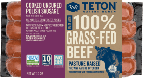 Teton Waters Ranch Uncured Polish Beef Sausage