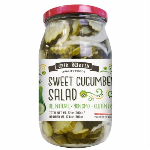 Old World Sweet Cucumber Salad