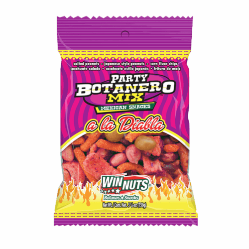 Winnuts Party Botanero Mix A La Diabla