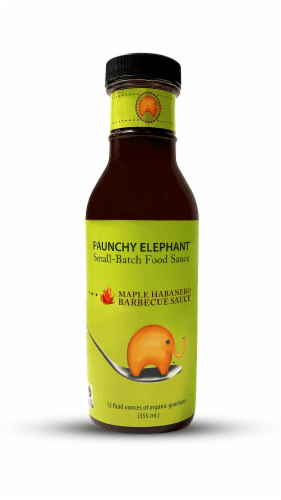 Paunchy Elephant Maple Habanero Bbq Sauce