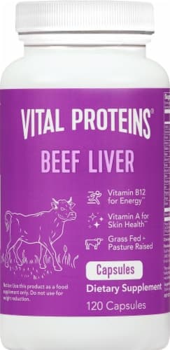Vital Proteins Beef Liver Pasture-Raised Capsules