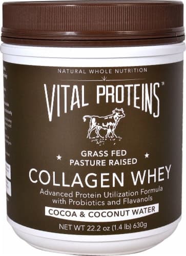 Vital Proteins  Grass Fed Collagen Whey   Cocoa & Coconut Water