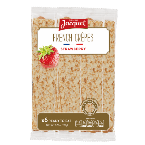 Jacquet French Strawberry Crepes