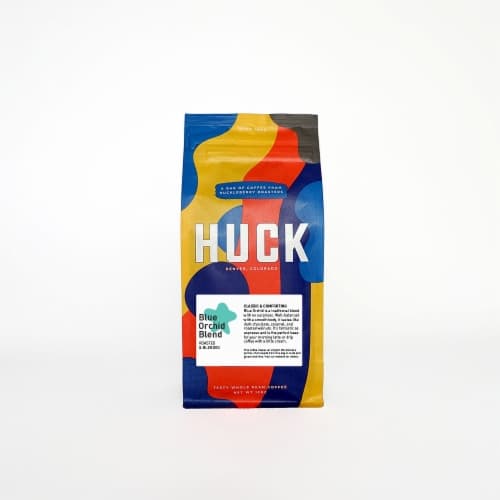 Huckleberry Roasters Blue Orchid Blend Whole Bean Coffee