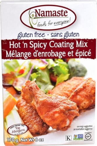 Namaste Foods  Coating Mix Gluten Free   Hot & Spicy
