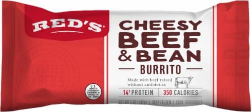 Reds All Natural Burrito Spicy Chipotle Beef And Bean
