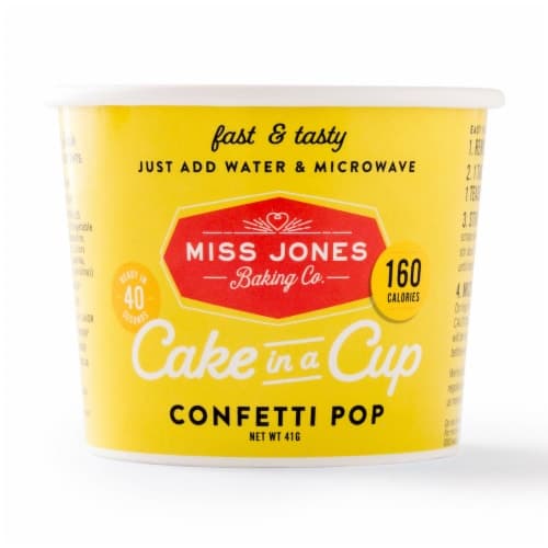 Miss Jones Baking Co. Confetti Pop Cake In A