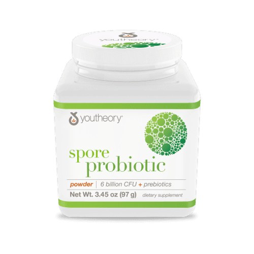 Youtheory Spore Probiotic Plus Prebiotic Powder