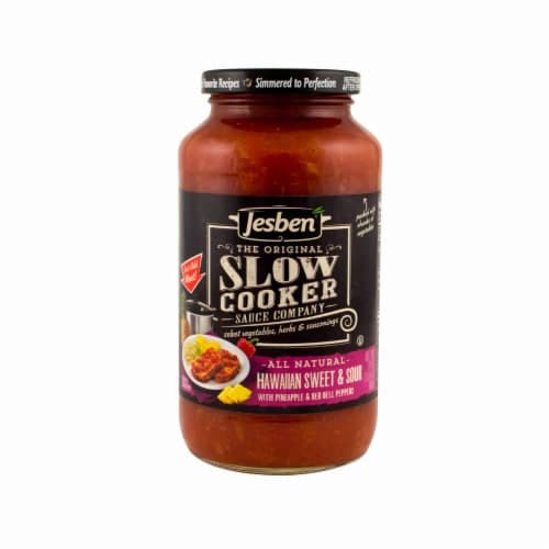Jesben Slow Cooker Hawaiian Sweet & Sour Sauce