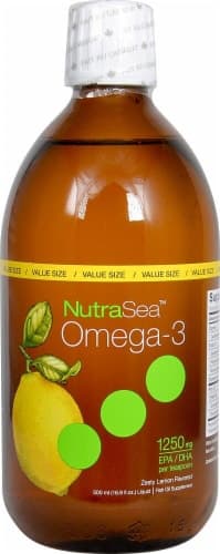 Ascenta  Nutrasea  Zesty Lemon Omega3 Liquid Supplement