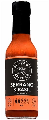 Bravado Spice Co Serrano & Basil Hot Sauce