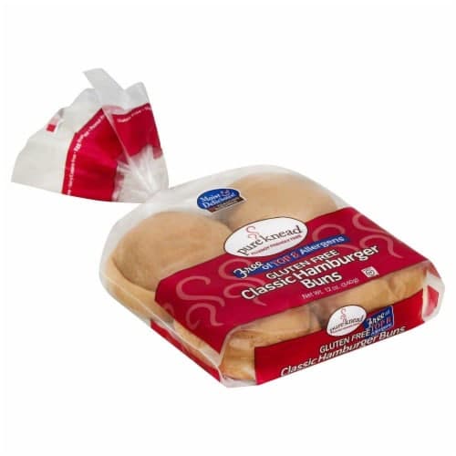Pure Knead Gluten Free Hamburger Buns