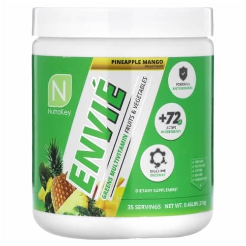 Nutrakey  Envie Greens Multivitamin   Pineapple Mango
