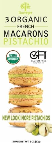 Duverger Organic Pistachio French Macarons