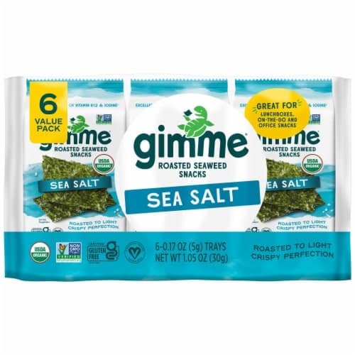 Is it Black Pepper Free? Gimme Organic Roasted Premium Seaweed Snack, Sea Salt