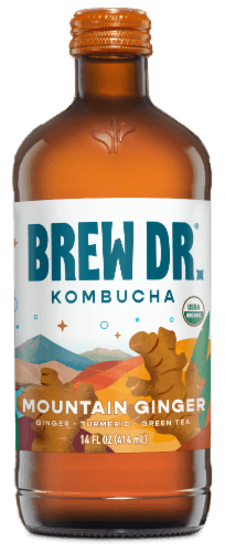 Brew Dr Kombucha Ginger Turmeric