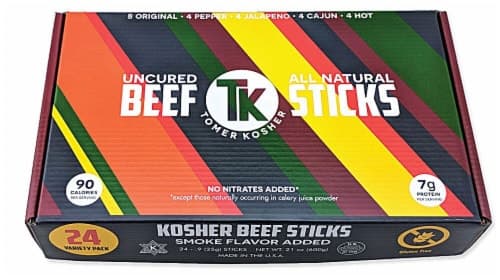 Tomer Kosher  Beef Sticks   Variety