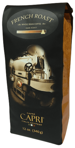 Caffe Capri French Roast Dark Roast Whole Bean Coffee