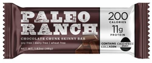 Paleo Ranch Chocolate Chunk Skinny Protein Bar
