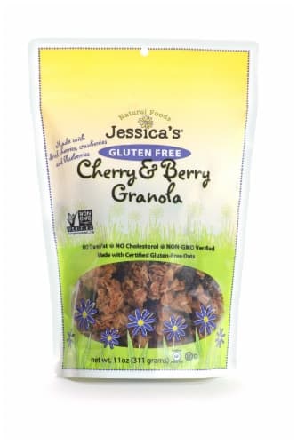 Jessica'S Natural Foods Gluten Free Cherry & Berry Granola